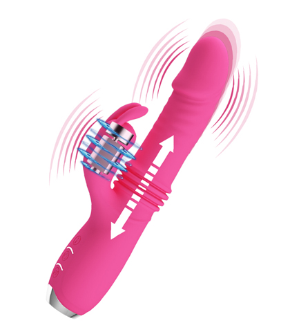 Zeka vibrator sa dodatkom za klitoris